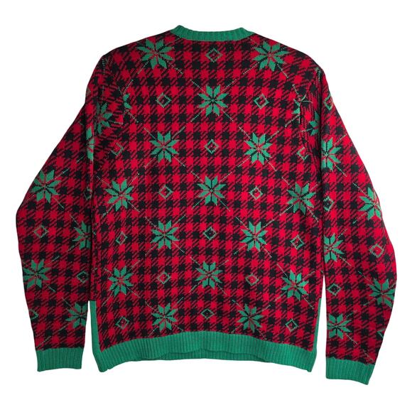 Cat Ugly Sweater XXL by Celebrate Together tops. M's. Cat drinking Crewneck Fun - Picture 3 of 13